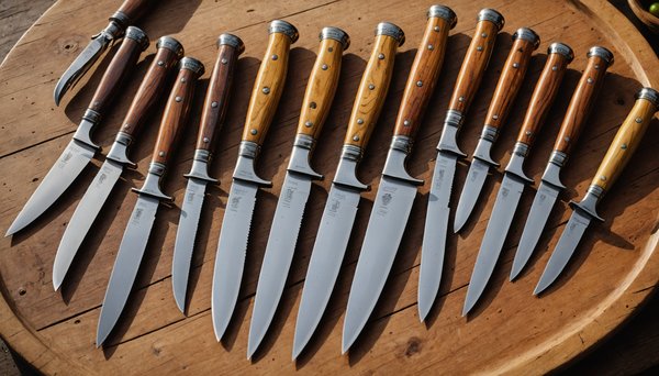 Les styles de couteaux de table régionaux à travers la france